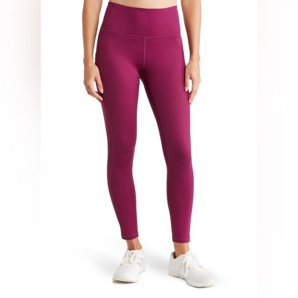 Zella Pants & Jumpsuits Nwt Z By Zella High Waist 78 Daily Pocket